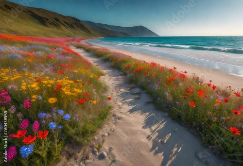 beach and flowers © Ushtar