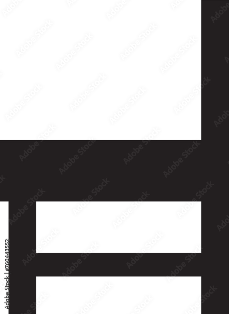 Obraz premium Chair Side View Icon