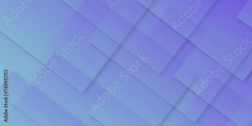 abstract modern geometric and creative concept with blue boxes shape paper background. soft light paper stripes as mosaic formless volumetric pattern paper texture design. 3d rendering.