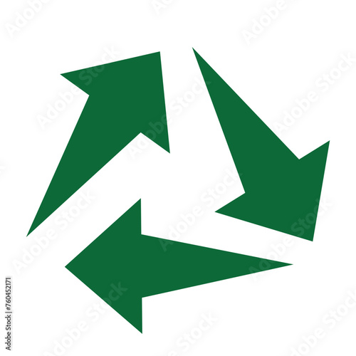 Recycling symbol isolated icon vector illustration design, vector illustration graphic.