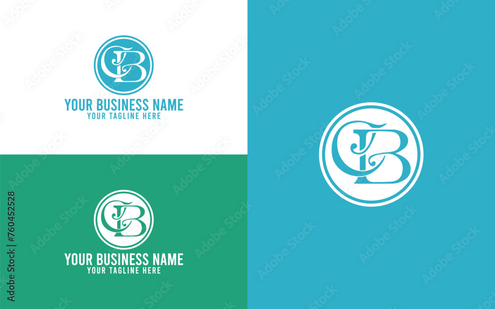 Luxury Elegant CB monogram logo design icon full editable vector template Luxury Elegant CB monogram logo design icon full editable vector template