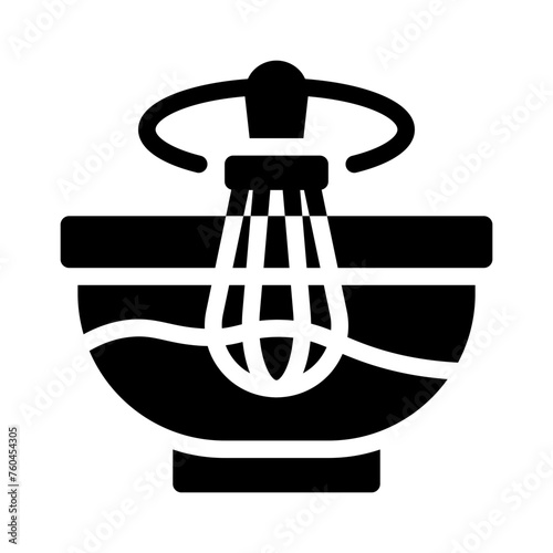 whisk glyph icon