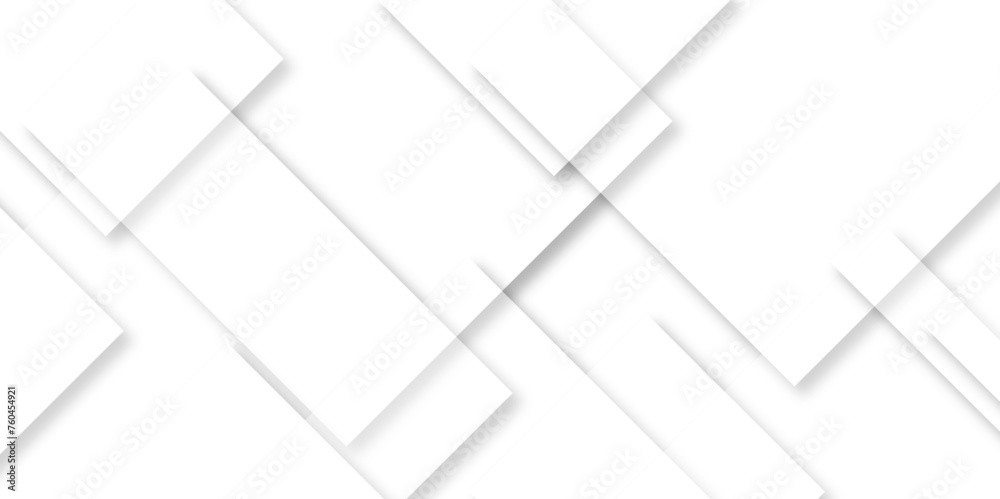 abstract modern square grid pattern ceramic tiles wall and floor background. White and gray paper shape design. Texture surface.metal background. mosic geometry style concept.