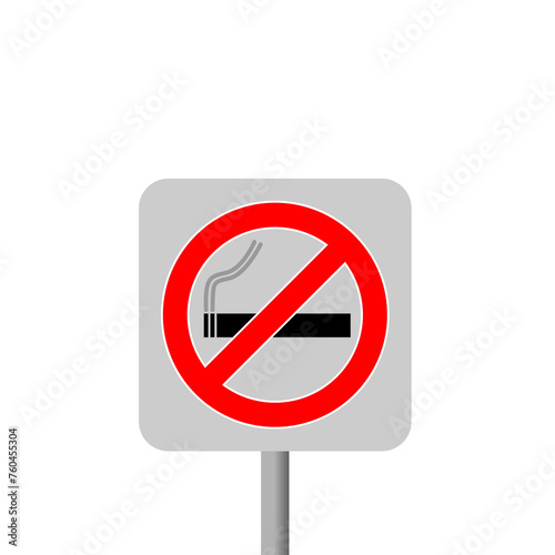 Free Download No smoking sign icon isolated on transparent background - GFXLoad