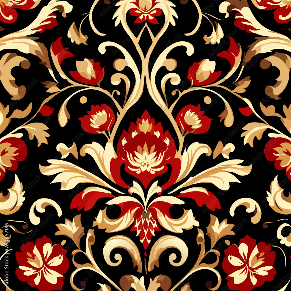 Fototapeta premium trend ornamental background simple Design illustration