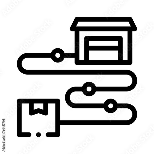 distribution line icon