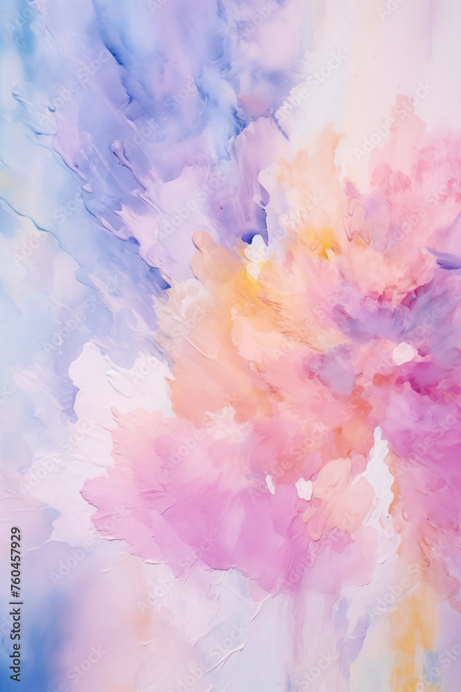 Fototapeta premium Watercolor Floral Explosion