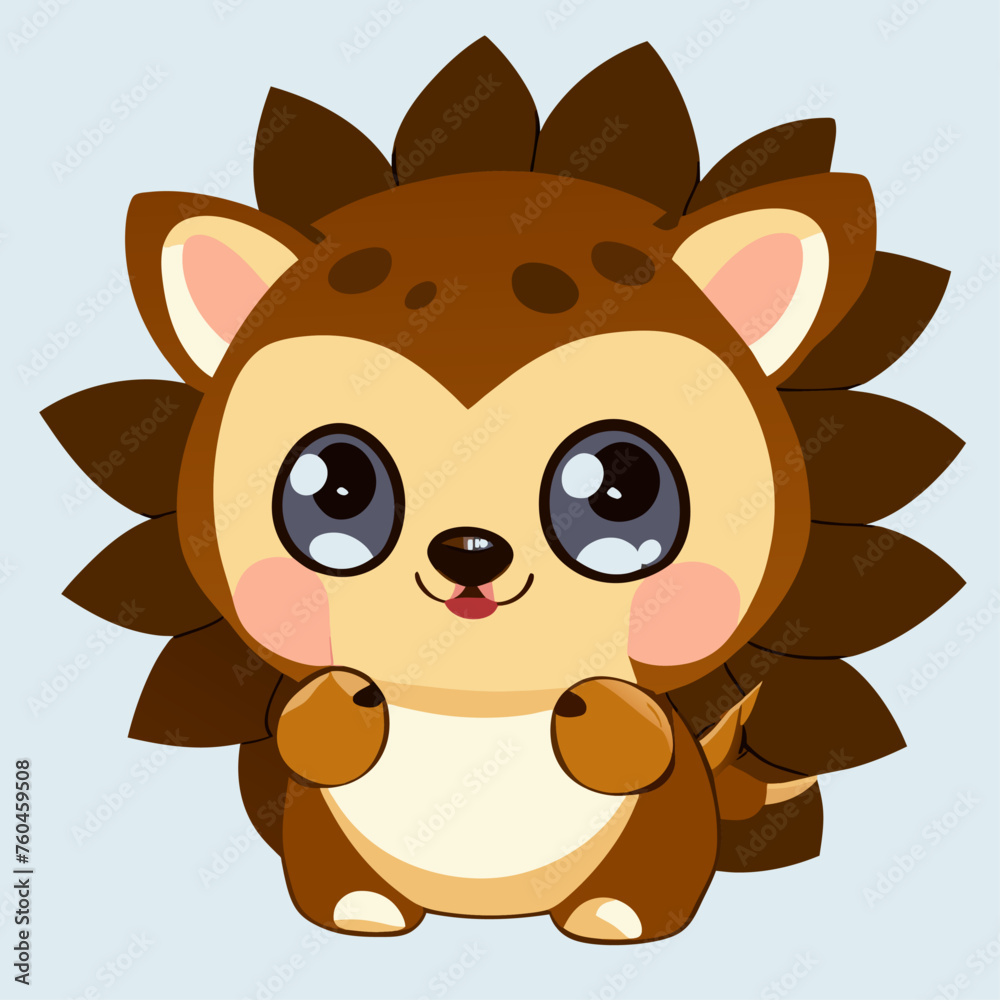 trend porcupine simple Design illustration trend porcupine simple Design illustration