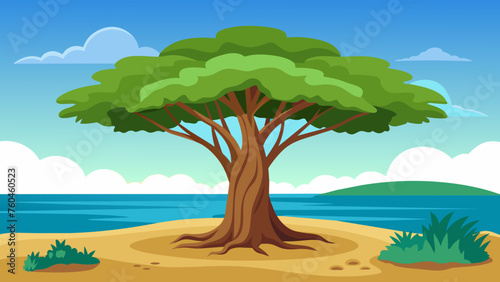 Banyan  tree and svg  file