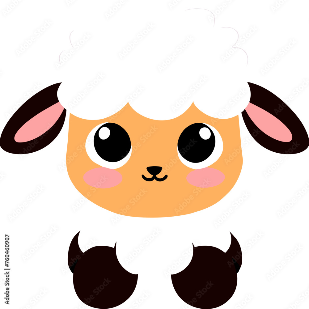 trend sheep simple Design illustration trend sheep simple Design illustration