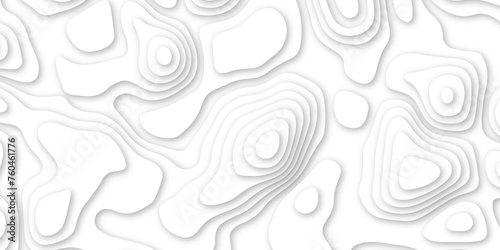 3d render, abstract white paper background. Paper cut vector art background banner texture. multi layer cutout geometric pattern on vector, Abstract soft white background with waves. 