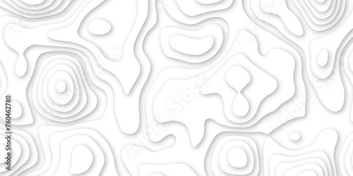3d render, abstract white paper background. Paper cut vector art background banner texture. multi layer cutout geometric pattern on vector, Abstract soft white background with waves. 