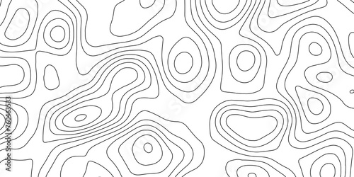 abstract white wave paper curved reliefs background. Topography map pattern, Geographic curved, vector illustration. seamless textrue, vintage waves. Panorama view multicolor wave curve line. 