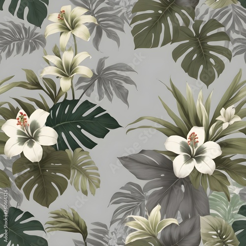 flowers tropical leaf graphic resources