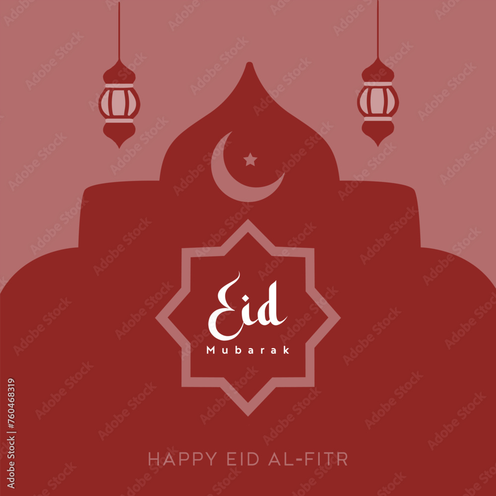 Eid theme vector design