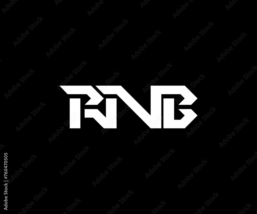 Fototapeta premium rnb logo