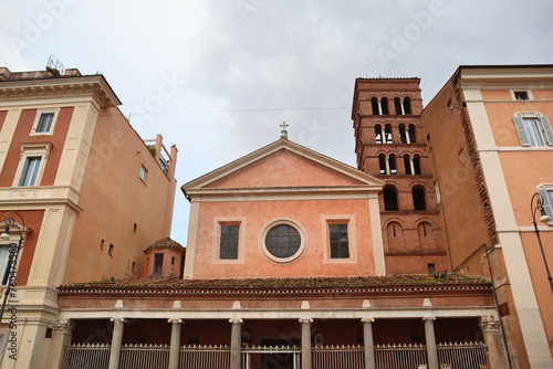 Basilica San Lorenzo in Lucina in Rome, Italy photo