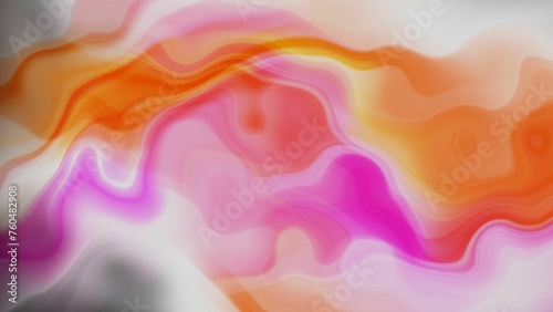 Abstract color liquid wave background illustration