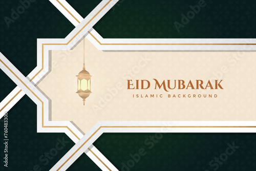 Vector elegant luxurious ramadan, eid al-fitr, islamic background decorative greeting card