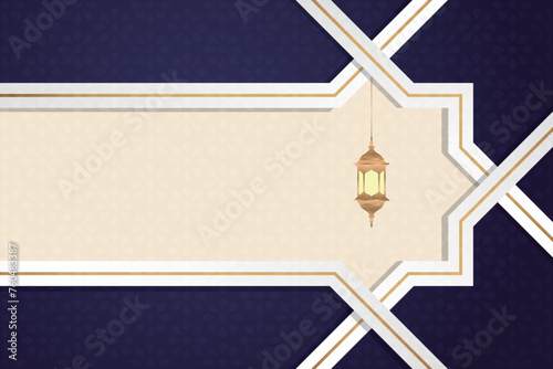 Vector elegant luxurious ramadan, eid al-fitr, islamic background decorative greeting card