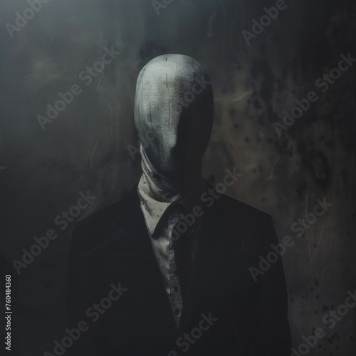 scary horror outfit. simple halloween costume. 