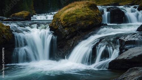 Enchanted Forest Serenity with rivers wallpaper hd  beautiful landscape picture