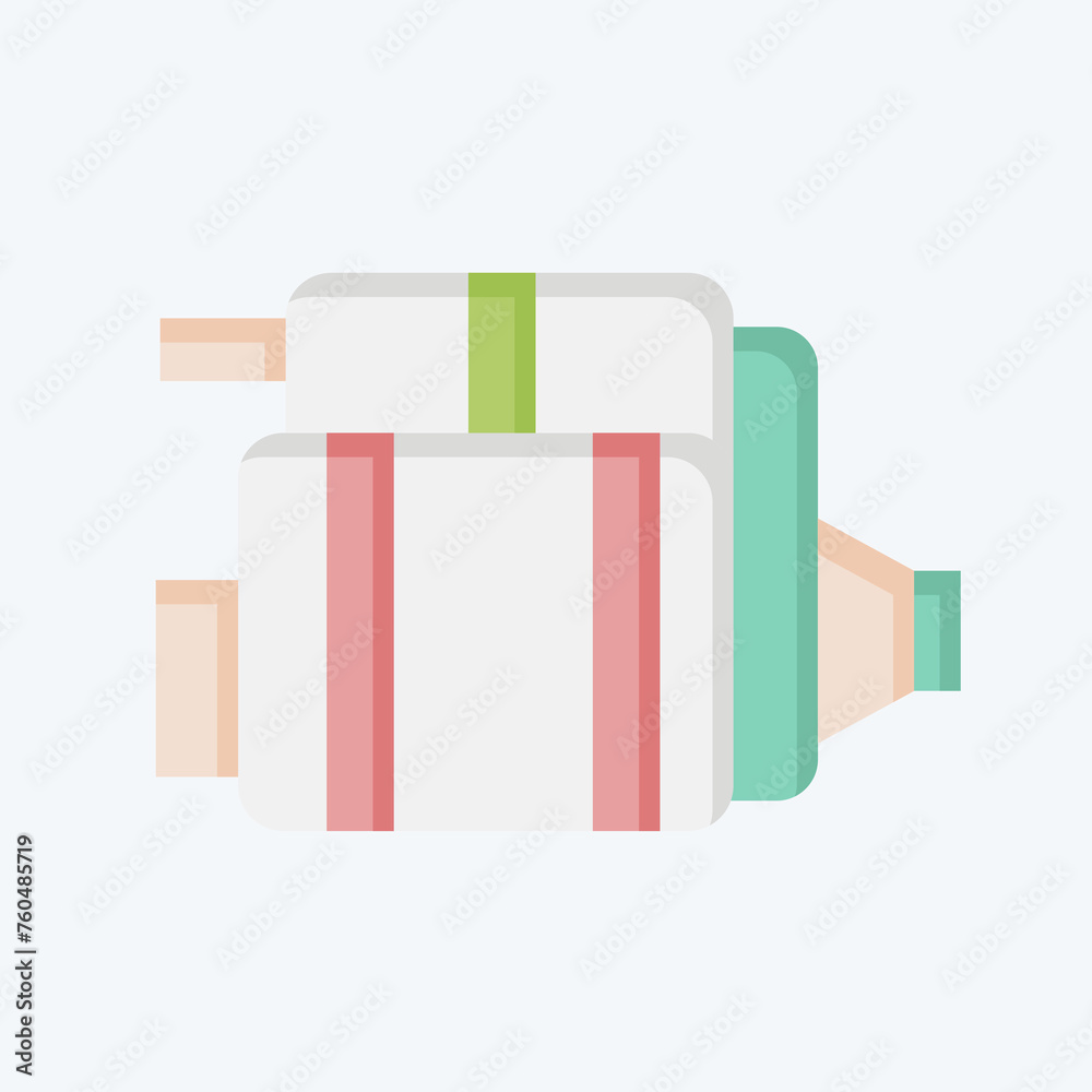 Icon Starter Car. related to Car Parts symbol. flat style. simple design editable. simple illustration Icon Starter Car. related to Car Parts symbol. flat style. simple design editable. simple illustration