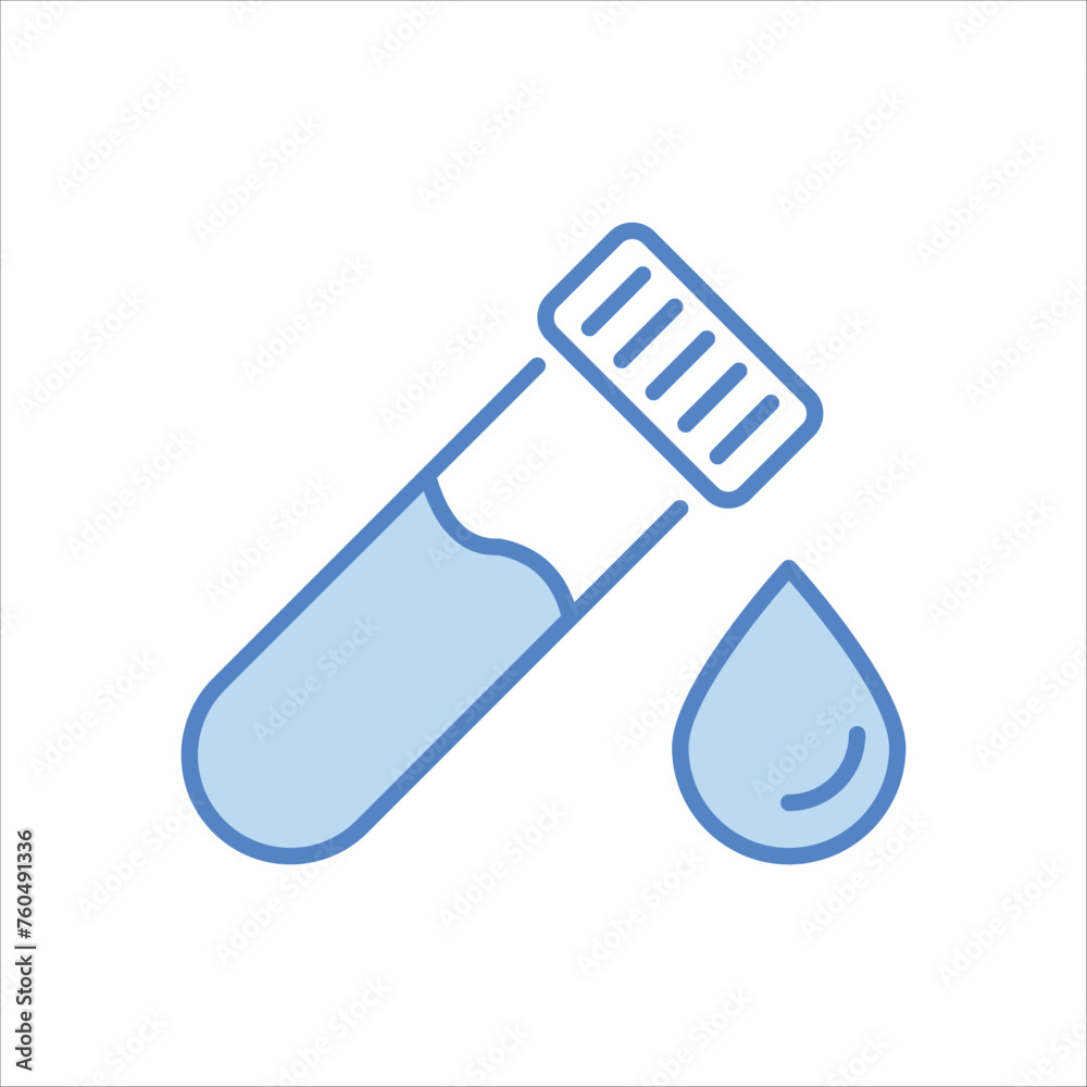 Blood Test icon editable stock vector stock Blood Test icon editable stock vector stock
