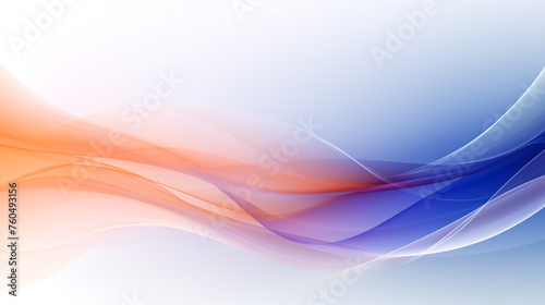 Gradient Trendy smoke waves colorful background wallpaper. 3D render creative smoke swoosh style soft lines. Abstract design smoke wavy pattern vector illustration wallpaper. © Malik