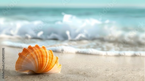 Shell on the beach