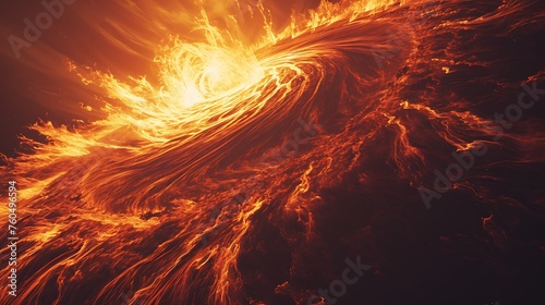 Solar Symphony: The Mesmerizing Dance of a Solar Prominence 