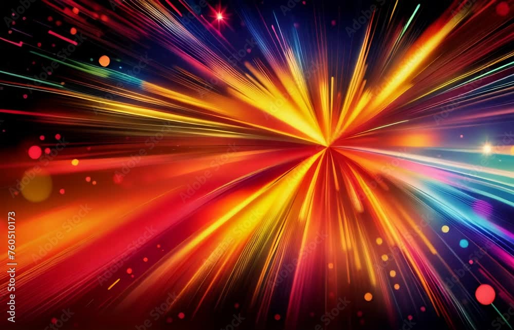 Abstract background with bright lights and blurs Abstract background with bright lights and blurs