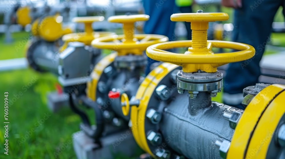 Industrial pipeline used in the refinery process for efficient gas and oil processing operations Industrial pipeline used in the refinery process for efficient gas and oil processing operations
