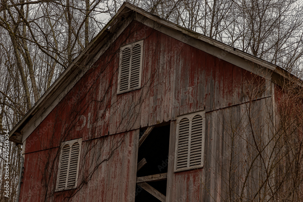 Abandoned barn in the Delaware Water Gap National Recreation Area Abandoned barn in the Delaware Water Gap National Recreation Area