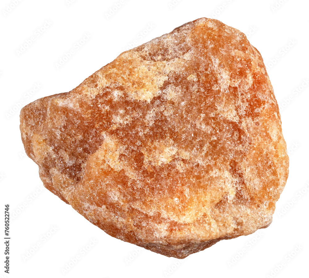 natural raw heliolite sunstone rock cutout