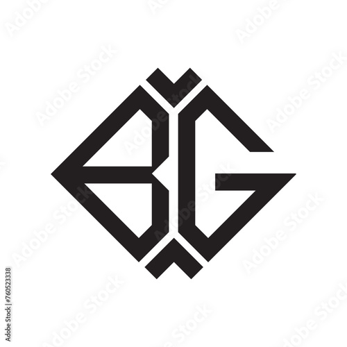 BG letter logo design.BG creative initial BG letter logo design . BG creative initials letter logo concept.
