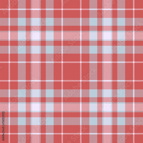 Vector plaid background of fabric check tartan with a textile texture seamless pattern.