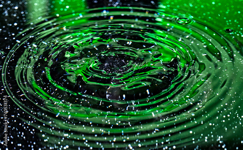 Slash - spadająca kropla wody  © Andrzej - RajPlanet