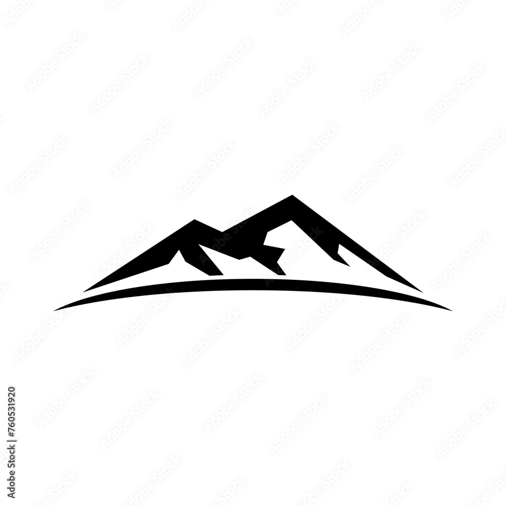 Mountain logo vector design templates simple and modern Mountain logo vector design templates simple and modern