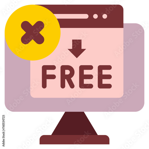 scam phishing cyber security hacker flat style
