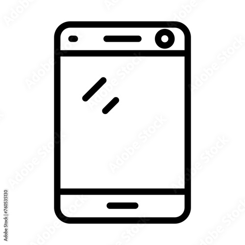 Smartphone line icon