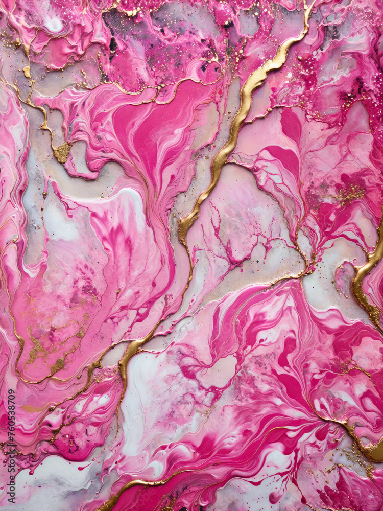 Ink Abstract: Rosy Pink Paint with Watercolor Stone and Liquid Marble Texture, Modern Gold Glitter Pink Design Splash - Design Template, Wallpaper, Background - Artistic Luxury for Creative Projects Ink Abstract: Rosy Pink Paint with Watercolor Stone and Liquid Marble Texture, Modern Gold Glitter Pink Design Splash - Design Template, Wallpaper, Background - Artistic Luxury for Creative Projects