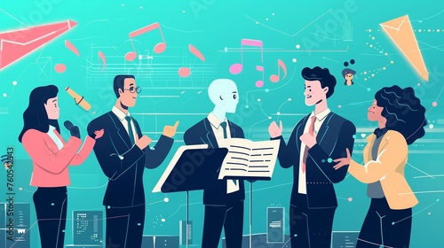  AI algorithms harmonize creating a melody of efficiency and innovation