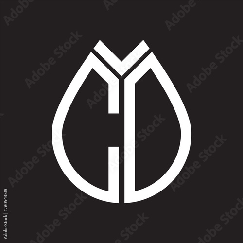CD letter logo design.CD creative initial CD letter logo design . CD creative initials letter logo concept.