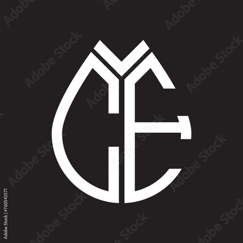 CE letter logo design.CE creative initial CE letter logo design . CE creative initials letter logo concept.