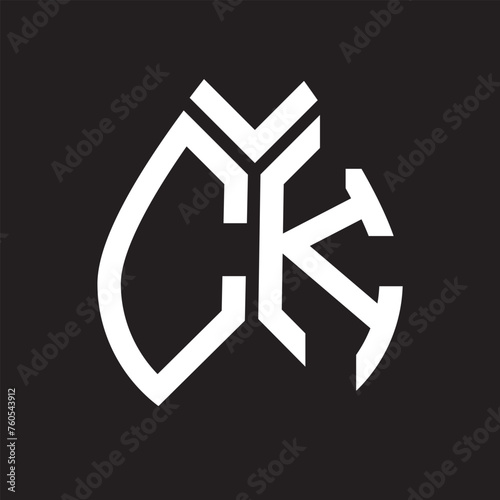 CK letter logo design.CK creative initial CK letter logo design . CK creative initials letter logo concept.