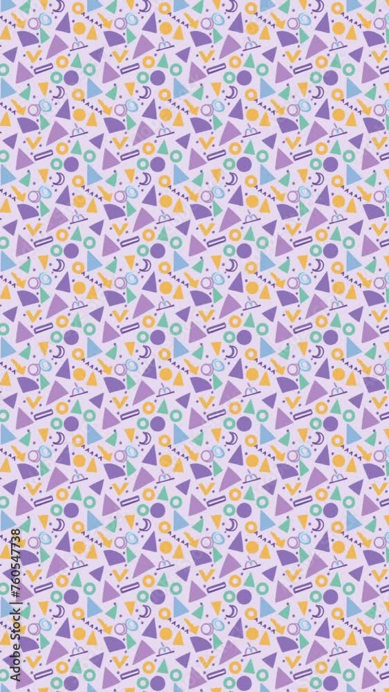 Abstract geometric shapes. Loop Background Animation Abstract geometric shapes. Loop Background Animation