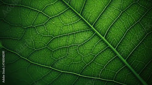 Green leaves texture natural pattern