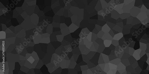 Abstract black broken stained glass background design with line. geometric polygonal background with different figures. low poly crystal mosaic background. black triangle background pattern shape.
