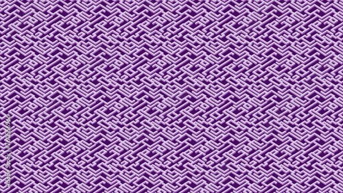Purple maze on purple background. Loop Background Animation